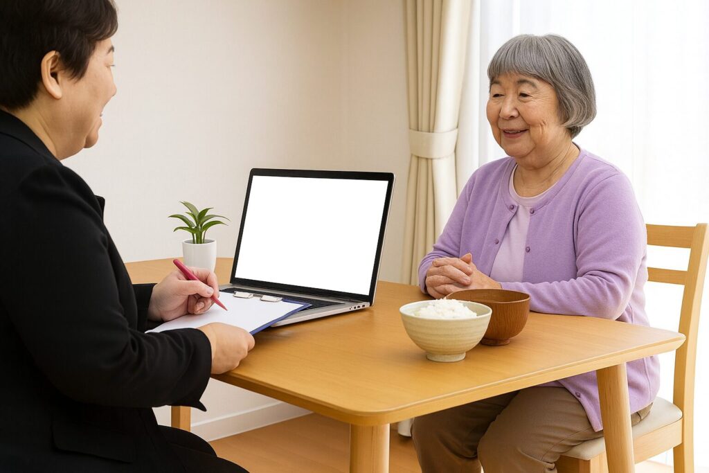 居宅介護支援事業所てんてらすの様子